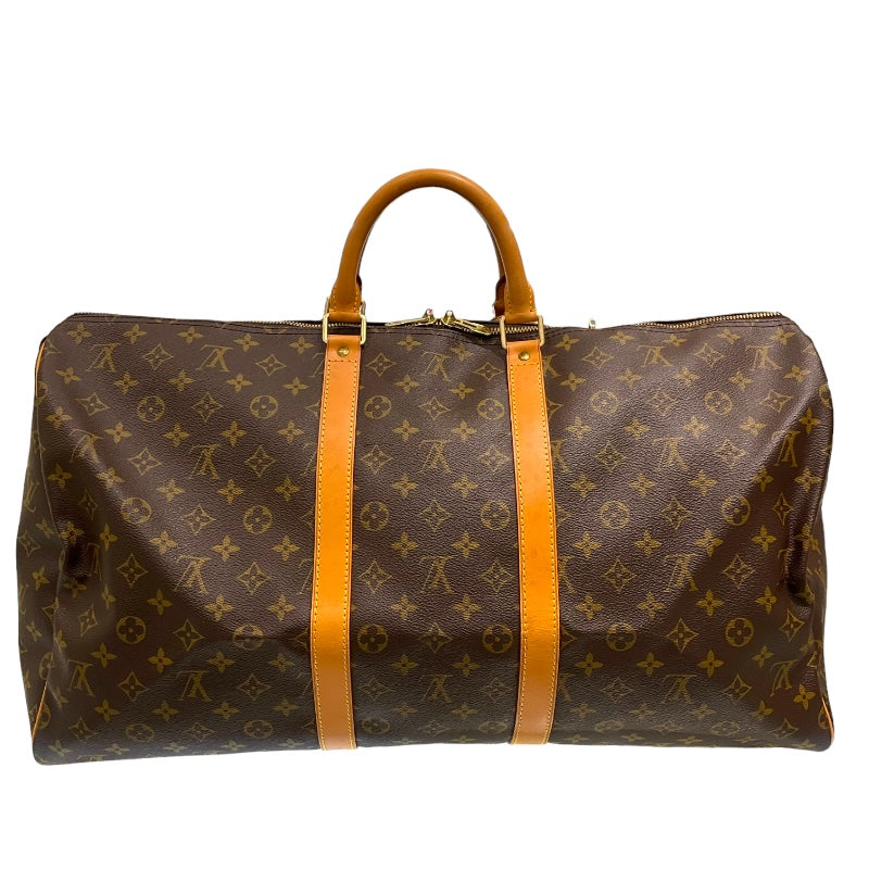 ルイ・ヴィトン LOUIS VUITTON キーポル55 M41424 ブラウン モノグラムキャンパス メンズ ボストンバッグ