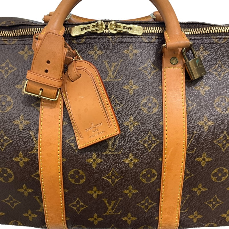 ルイ・ヴィトン LOUIS VUITTON キーポル55 M41424 ブラウン モノグラムキャンパス メンズ ボストンバッグ