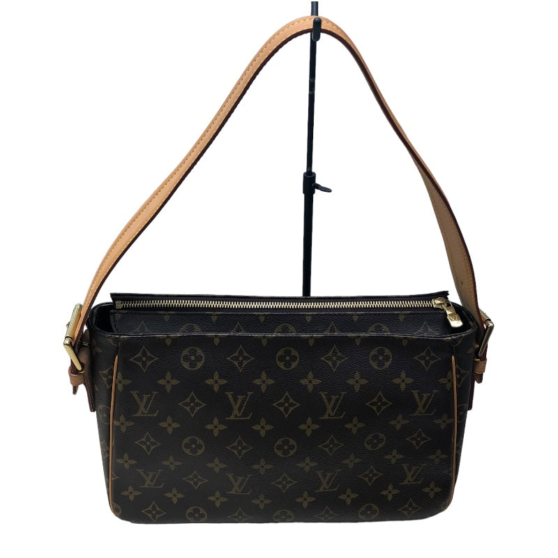 ルイ・ヴィトン LOUIS VUITTON ヴィバシテGM M51163 ブラウン モノグラムキャンバス モノグラムキャンバス ユニセックス ハンドバッグ