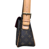 ルイ・ヴィトン LOUIS VUITTON ヴィバシテGM M51163 ブラウン モノグラムキャンバス モノグラムキャンバス ユニセックス ハンドバッグ