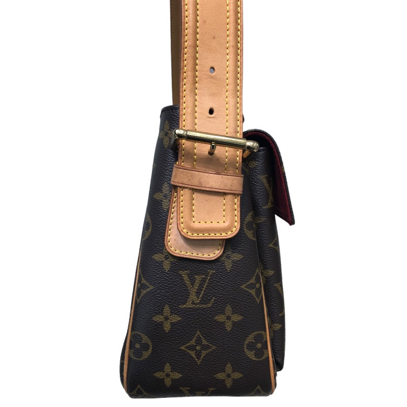 ルイ・ヴィトン LOUIS VUITTON ヴィバシテGM M51163 ブラウン モノグラムキャンバス モノグラムキャンバス ユニセックス ハンドバッグ