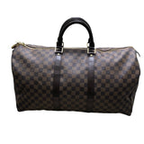 ルイ・ヴィトン LOUIS VUITTON キーポル50 N41427 ブラウン ダミエキャンバス ダミエ ユニセックス ボストンバッグ