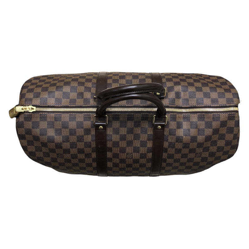 ルイ・ヴィトン LOUIS VUITTON キーポル50 N41427 ブラウン ダミエキャンバス ダミエ ユニセックス ボストンバッグ