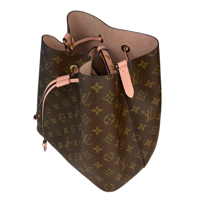 ルイ・ヴィトン LOUIS VUITTON ネオ・ノエ M44022/ モノグラム×ピンク ...