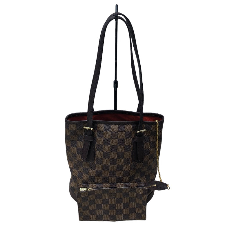 ルイ・ヴィトン LOUIS VUITTON マレ N42240 ブラウン ダミエキャンバス ダミエ ユニセックス ハンドバッグ