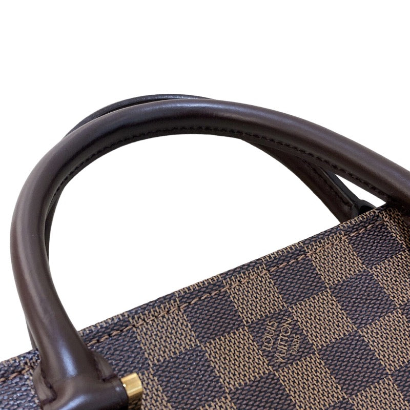 ルイ・ヴィトン LOUIS VUITTON サックプラ N51140 エベヌ ダミエキャンバス メンズ ハンドバッグ