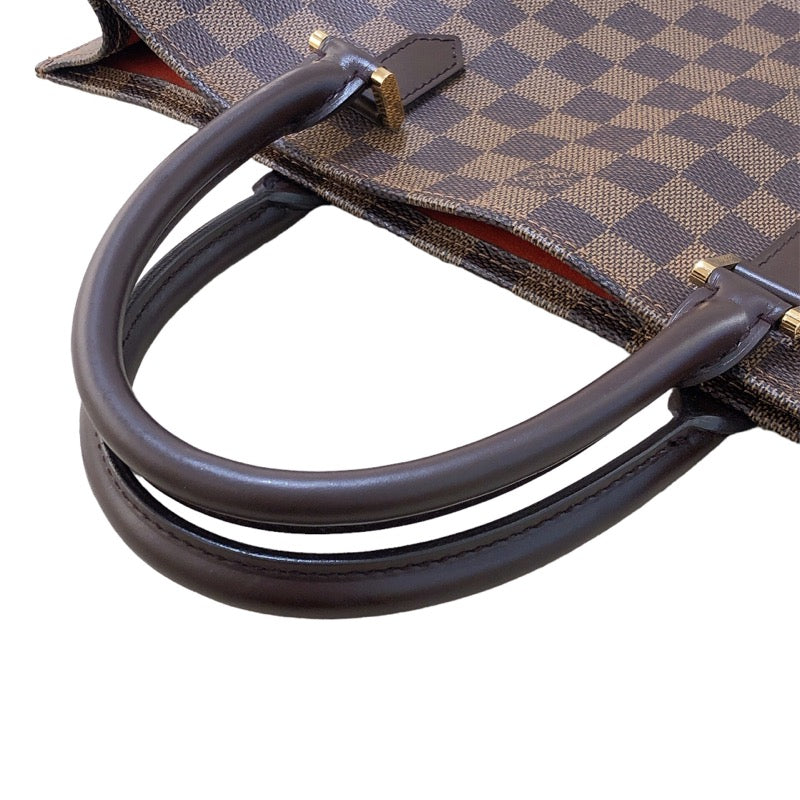 ルイ・ヴィトン LOUIS VUITTON サックプラ N51140 エベヌ ダミエキャンバス メンズ ハンドバッグ