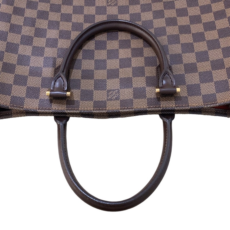 ルイ・ヴィトン LOUIS VUITTON サックプラ N51140 エベヌ ダミエキャンバス メンズ ハンドバッグ