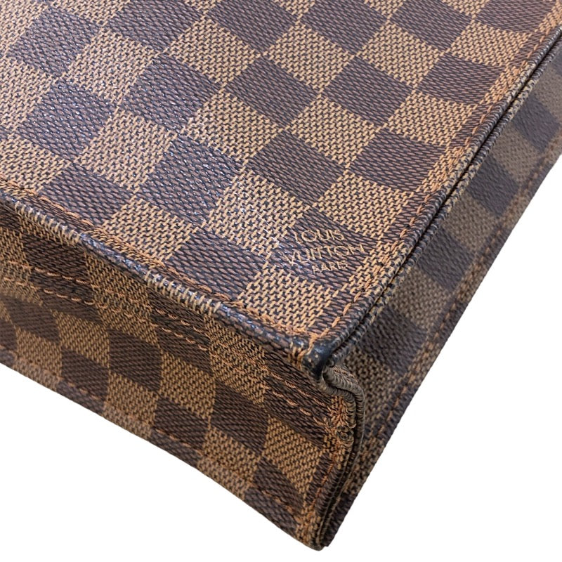 ルイ・ヴィトン LOUIS VUITTON サックプラ N51140 エベヌ ダミエキャンバス メンズ ハンドバッグ