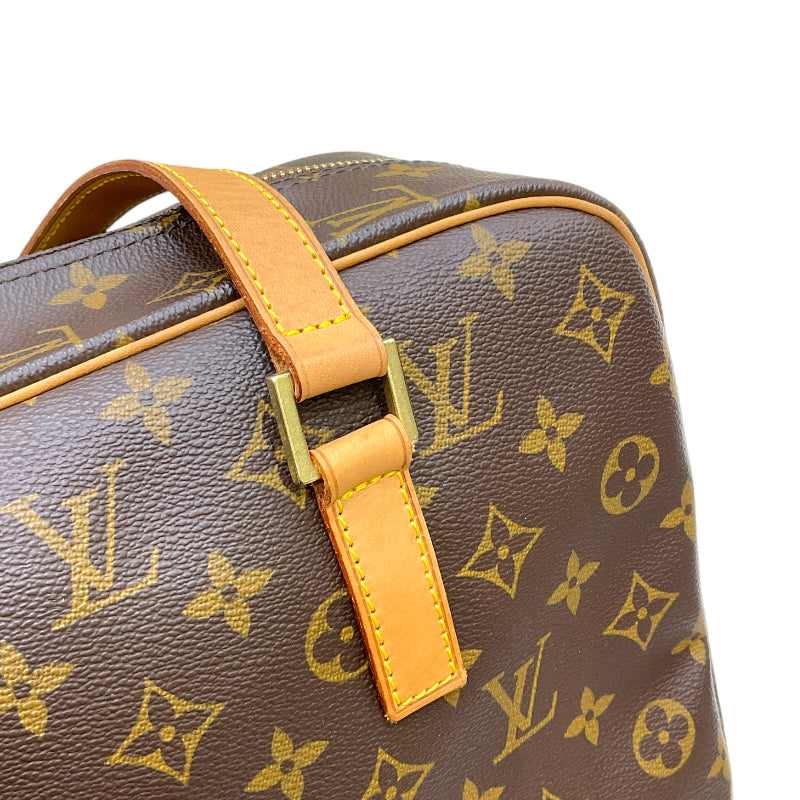 ショルダーバッグ lv ブラウン 販売 レザー