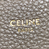 セリーヌ CELINE カバドゥフランスミディアム ブラウン　GD金具 カーフ レディース ショルダーバッグ