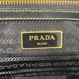 プラダ PRADA ロゴトート ベージュ キャンパス レディース トートバッグ