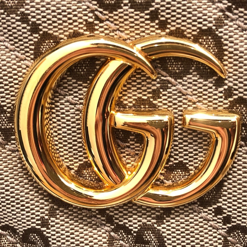 グッチ GUCCI GGマーモント ショルダー 447632 ブラウン  GGキャンバス レディース ショルダーバッグ