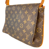 ルイ・ヴィトン LOUIS VUITTON ミュゼット・タンゴ ショート M51257 ブラウン モノグラムキャンパス レディース ショルダーバッグ