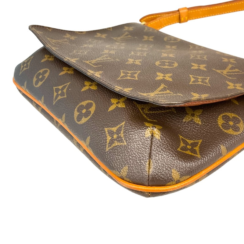 ルイ・ヴィトン LOUIS VUITTON ミュゼット・タンゴ ショート M51257 ブラウン モノグラムキャンパス レディース ショルダーバッグ