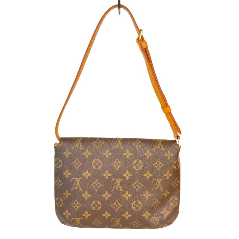 ルイ・ヴィトン LOUIS VUITTON ミュゼット・タンゴ ショート M51257 ブラウン モノグラムキャンパス レディース ショルダーバッグ