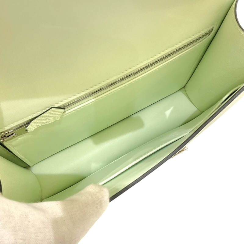 エルメス HERMES コンスタンス24 ミロワール B刻印 ヴェールフィズ シルバー金具 ヴォーエプソン レディース 2wayショルダーバッグ