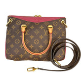 ルイ・ヴィトン LOUIS VUITTON パラスBB M43476 ブラウン モノグラムキャンパス レディース ハンドバッグ