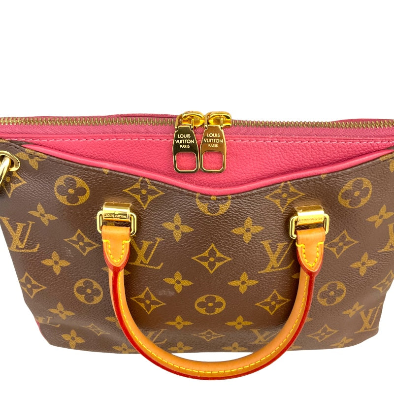 ルイ・ヴィトン LOUIS VUITTON パラスBB M43476 ブラウン モノグラムキャンパス レディース ハンドバッグ |  中古ブランドリユースショップ OKURA(おお蔵)