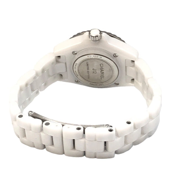 シャネル CHANEL J12ウォンテッドドゥシャネル　33mm H7419 ホワイト セラミック レディース 腕時計