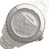 シャネル CHANEL J12ウォンテッドドゥシャネル　33mm H7419 ホワイト セラミック レディース 腕時計
