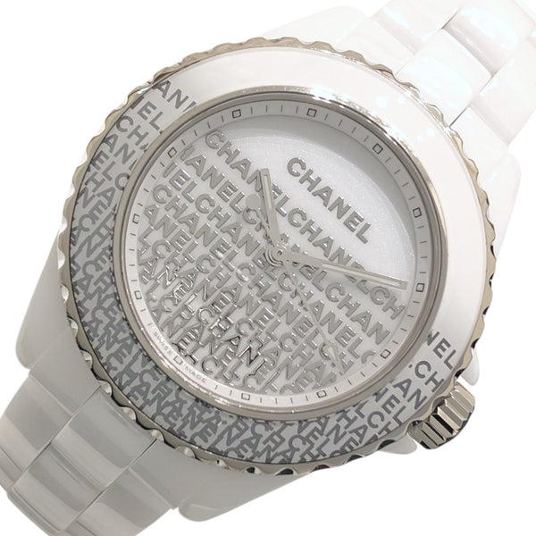 シャネル CHANEL J12ウォンテッドドゥシャネル　33mm H7419 ホワイト セラミック レディース 腕時計