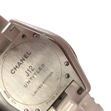 シャネル CHANEL J12　アンタイトル 38mm 世界1200本限定 H5582 ホワイト セラミック ユニセックス 腕時計