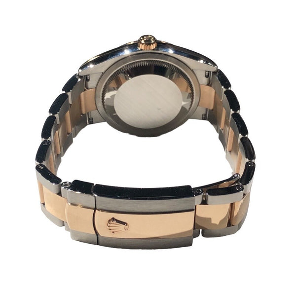 ロレックス ROLEX デイトジャスト36 スレート 126201 グレー PG/SS メンズ 腕時計
