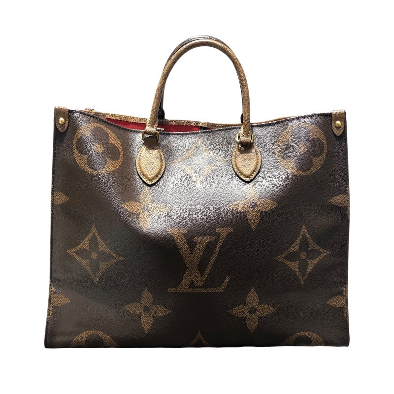 ルイ・ヴィトン LOUIS VUITTON オンザゴーGM M45320 モノグラム・ジャイアント ユニセックス トートバッグ