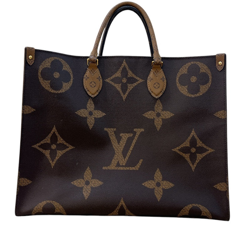 ルイ・ヴィトン LOUIS VUITTON オンザゴーMM  M45321 モノグラム　ゴールド金具 レディース ハンドバッグ