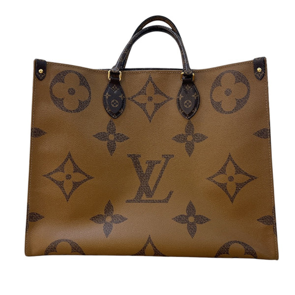 ルイ・ヴィトン LOUIS VUITTON オンザゴーMM  M45321 モノグラム　ゴールド金具 レディース ハンドバッグ