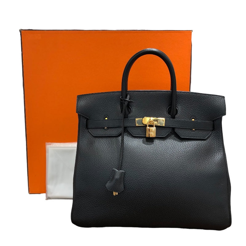 エルメス HERMES オータクロア32 □C刻 ブラック ゴールド金具 牛革 アルデンヌ レディース ハンドバッグ | 中古ブランドリユースショップ  OKURA(おお蔵)