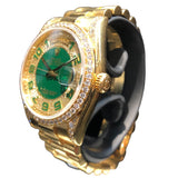 ロレックス ROLEX デイデイト ダイヤ 118388 K18YG メンズ 腕時計