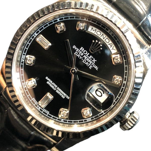 ロレックス ROLEX デイデイト36 118139A K18WG メンズ 腕時計