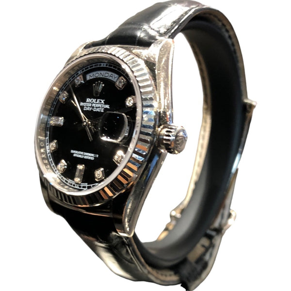 ロレックス ROLEX デイデイト36 118139A K18WG メンズ 腕時計