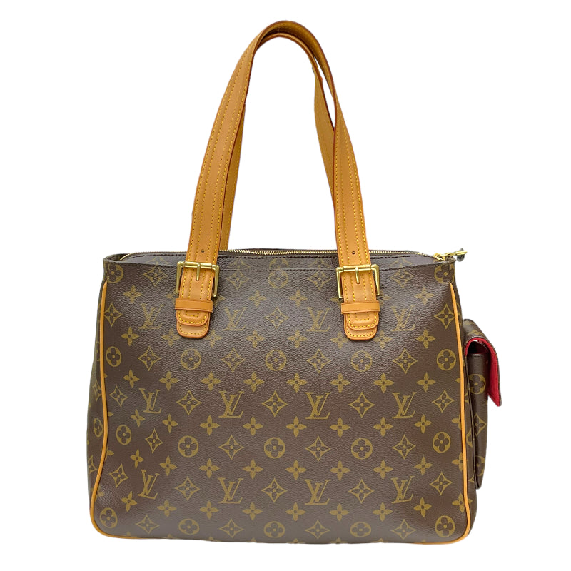 ルイ・ヴィトン LOUIS VUITTON ミュルティプリ・シテ M51162 ブラウン モノグラム・キャンバス/レザー レディース ハンドバッグ