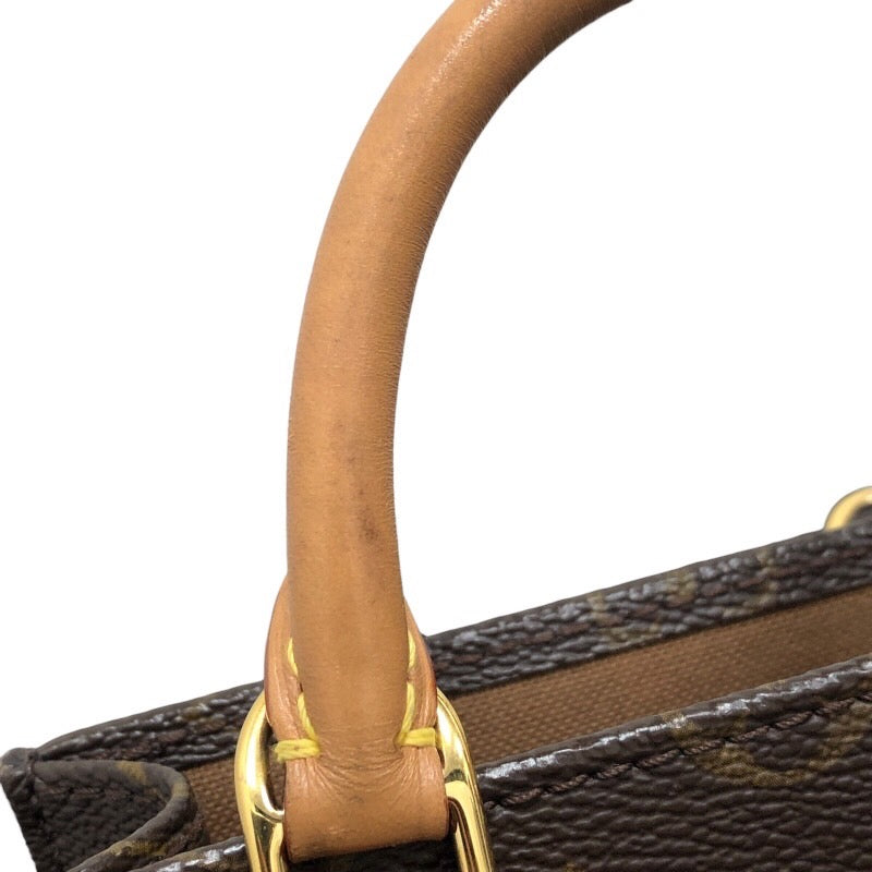 ルイ・ヴィトン LOUIS VUITTON プティット・サックプラ M69442 ブラウン モノグラムキャンバス レディース ショルダーバッグ