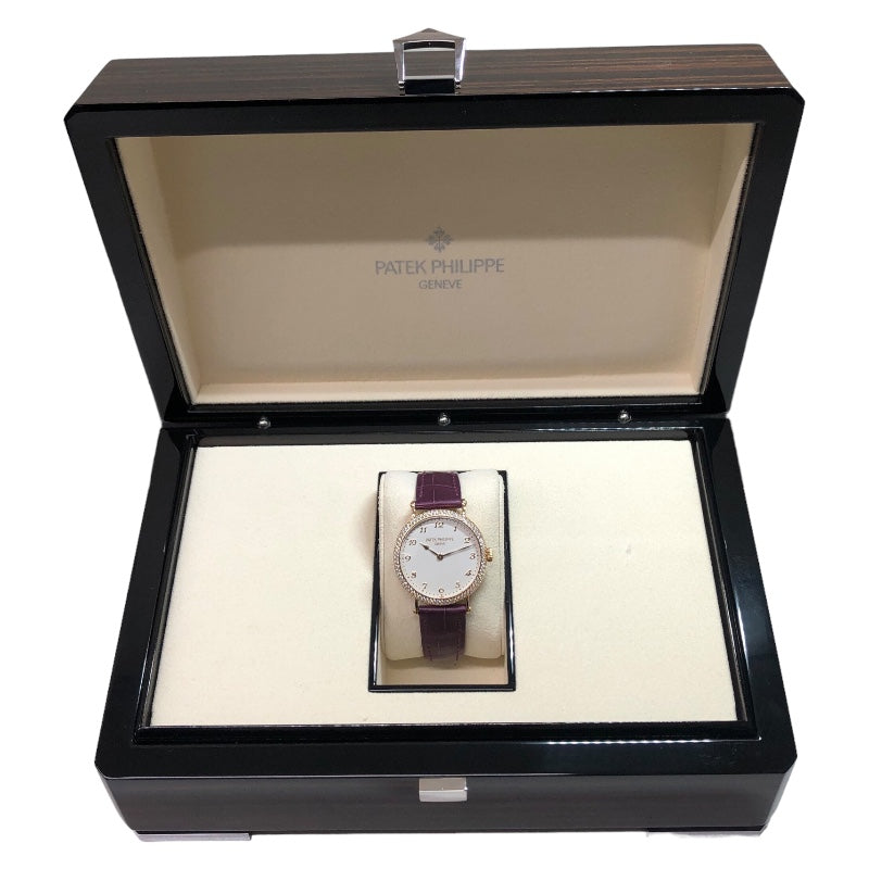パテック・フィリップ PATEK PHILIPPE カラトラバ7200/200Rモデル 7200/200R-001 K18ピンクゴールド レディース 腕時計