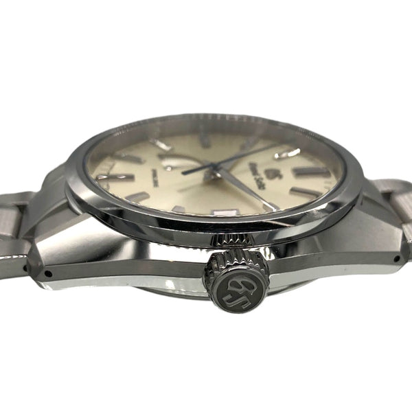 セイコー SEIKO ヘリテージコレクション スプリングドライブ SBGA373 シルバー SS メンズ 腕時計