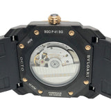 ブルガリ BVLGARI オクト ウルトラネロ BGOP41SG(103085) ピンクゴールド×ブラック SS/K18PG 自動巻き メンズ 腕時計