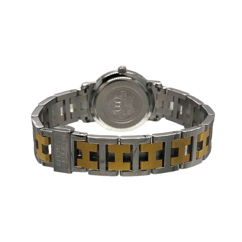 エルメス HERMES クリッパー CL4.220 アイボリー SS/GP レディース 腕時計 | 中古ブランドリユースショップ OKURA(おお蔵)