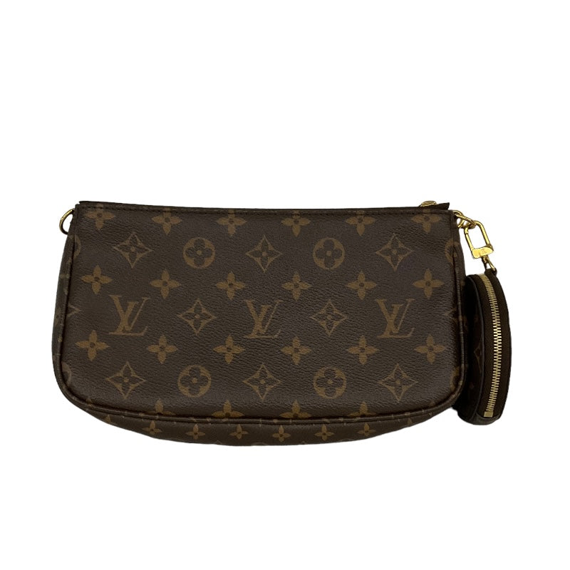 ルイ・ヴィトン LOUIS VUITTON ミュルティポシェットアクセソワール M44840 ブラウン モノグラムキャンパス レディース ハンドバッグ