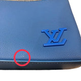 ルイ・ヴィトン LOUIS VUITTON テイクオフポーチ  レザー メンズ ポーチ