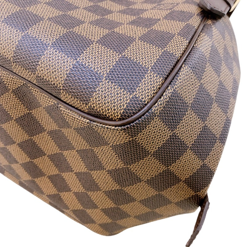 ルイ・ヴィトン LOUIS VUITTON ベレムPM N51173 ブラウン ゴールド金具 ...