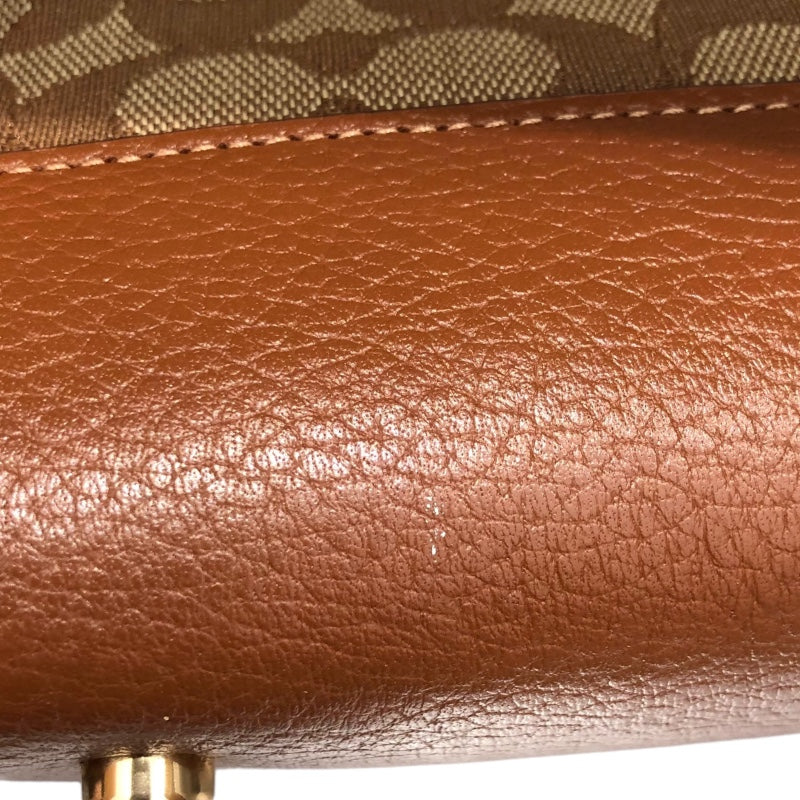 コーチ COACH デンプシー30 キャリーオール C5794 ブラウン シグネチャーキャンバス レディース ハンドバッグ