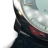 ロレックス ROLEX チェリーニチェリニウム 5241/6 アイスブルー Pt950/革ベルト（定革欠損） 手巻き メンズ 腕時計