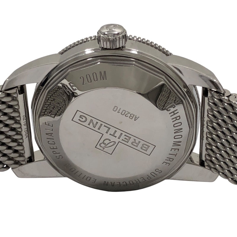ブライトリング BREITLING スーパーオーシャンヘリテージ2 B20 AB2010 ブラック SS 自動巻き メンズ 腕時計