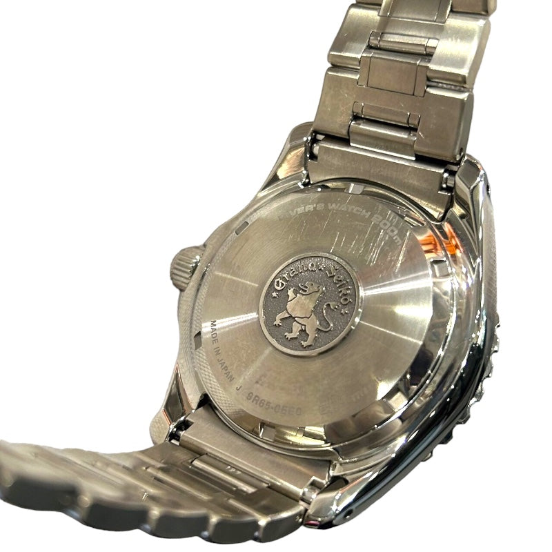 セイコー SEIKO グランドセイコー スポーツコレクション 9R スプリングドライブ ダイバーズウォッチ SBGA463 ブラック チタン チタン  自動巻き メンズ 腕時計