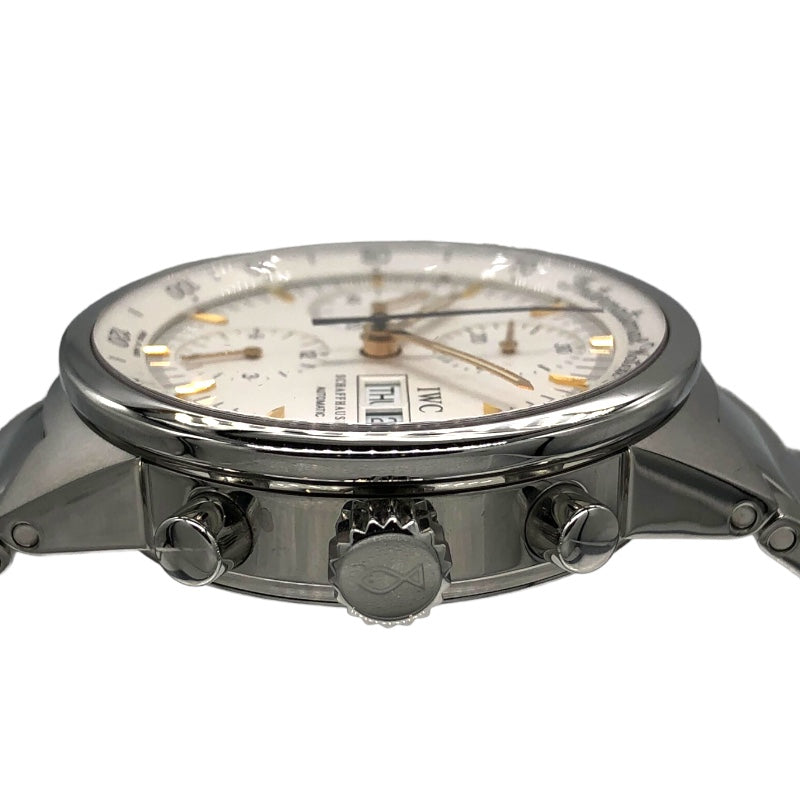 インターナショナルウォッチカンパニー IWC GST クロノグラフ IW370713 シルバー×ホワイト SS 自動巻き メンズ 腕時計 |  中古ブランドリユースショップ OKURA(おお蔵)