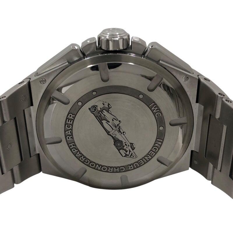 インターナショナルウォッチカンパニー IWC インヂュニア クロノグラフ レーサー IW378510 シルバー SS 自動巻き メンズ 腕時計